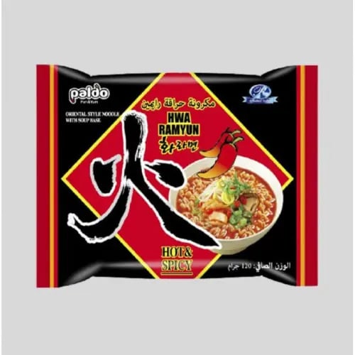 رامن مكرونة حارة ومتبلة بالبهارات من بالدو 120 جرا...