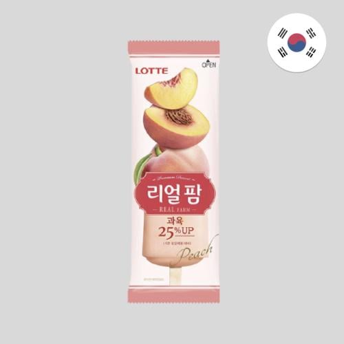 آيس كريم بالخوخ من لوتي 80 جرام