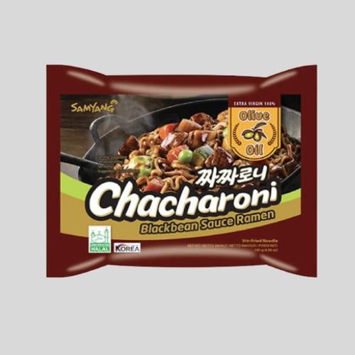 رامن نودلز مكرونة بصلصة الفاصوليا السوداء 140 جرام