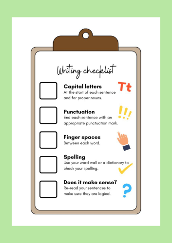 لوحة التأكد من الكتابة الصحيحة بالإنجليزية