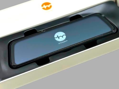 مرآة داش كام تصوير 4K أمامي + HD خلفي