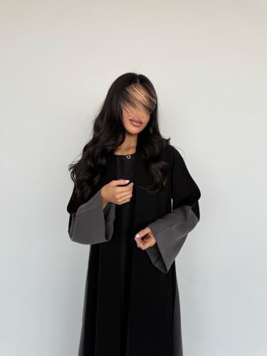 عباية كريب نص كلوش