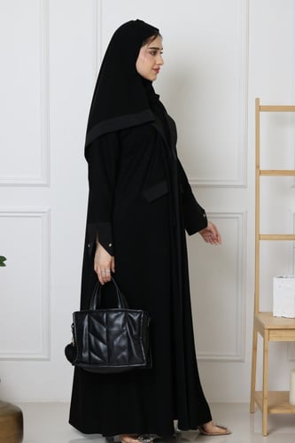 عباية بزنس كريب ملكي