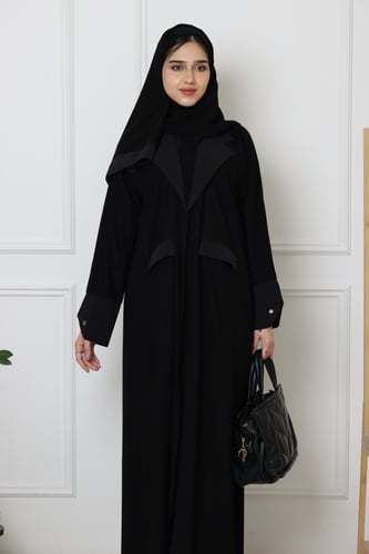 عباية بزنس كريب ملكي