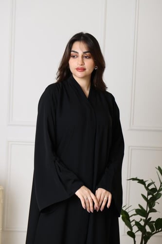 عباية بكسرات نص كلوش