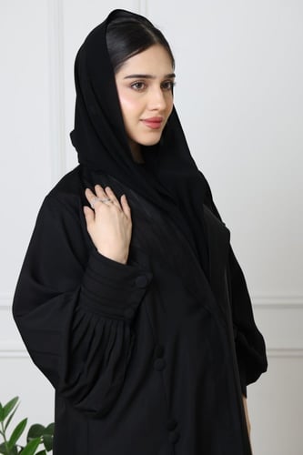 عباية رويال كريب مقلم