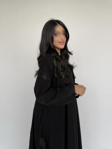 عباية نص كلوش كريب كوري