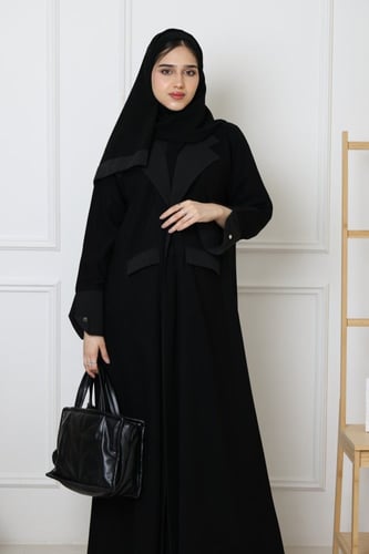 عباية بزنس كريب ملكي