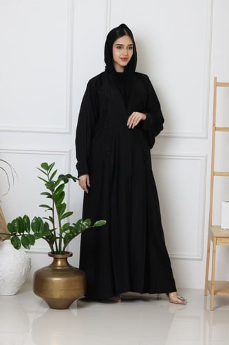 عباية رويال كريب مقلم