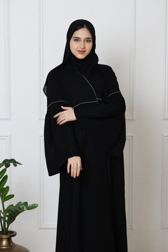 عباية كريب لمَاع نص كلوش