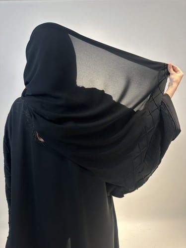 عباية رويال كريب نص كلوش