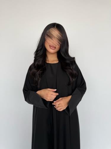 عباية نص كلوش كريب انترنت كوري