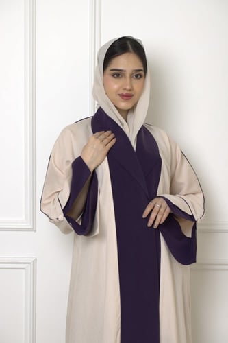 عباية بيج كريب نص كلوش