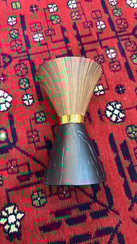 مبخرة رخامية أسود وبني