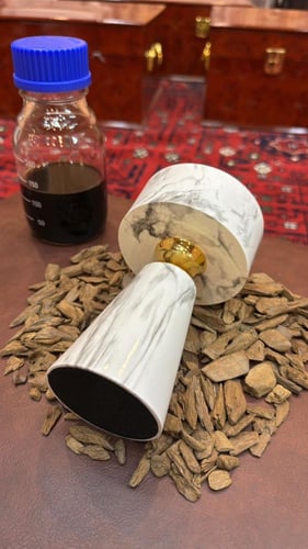 مبخرة رخامية بيضاء