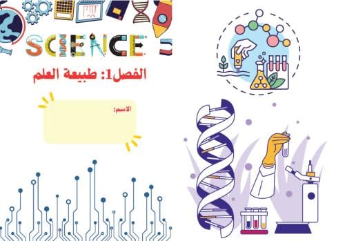 مطوية طبيعة العلم_علوم_ثاني متوسط