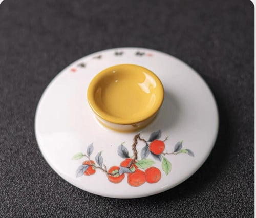 كوب شاي مكون من 3 قطع مع مصفاه مستوحى من الطبيعة