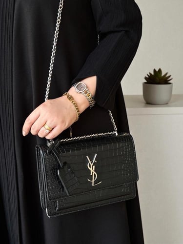 شنط سان لوران جلد (حصري)