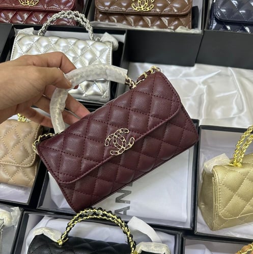 شنطه شانيل جلد صغيره