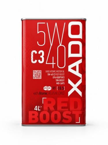 إكسادو ريد بوست التخليقي 4L - XA26222 5W-40 C3 Red...