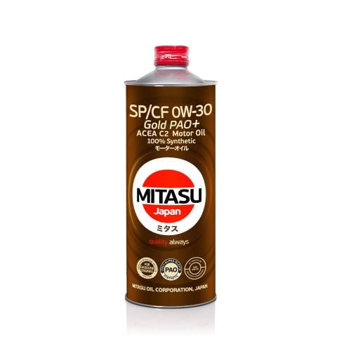 ميتاسو ياباني جولد بلس 100% سنتاتيك PAO SP 0W-30
