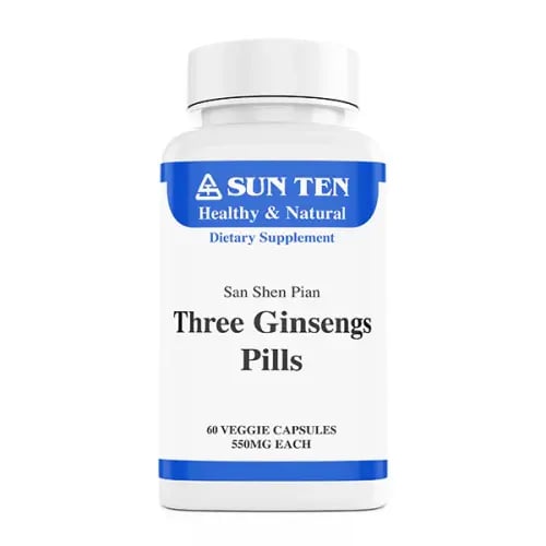 الجينسينج الثلاثى three Ginseng Pills