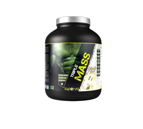 Laperva Triple Mass Gainer, Vanilla Caramel, 6 LB,...