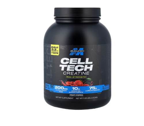 ماسلتيك‏, كرياتين Cell-Tech™‎، (مزيج الفواكه)، 5.8...