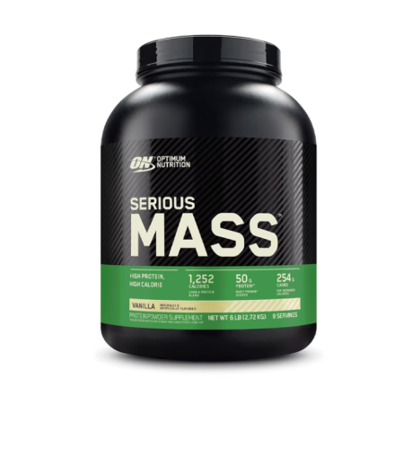 Optimum Nutrition, Serious Mass™, Vanilla, 6 lb (2...