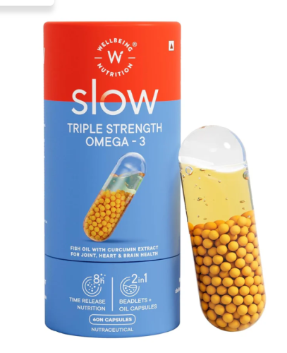 Wellbeing Nutrition Triple Strength Omega-3 Slow 6...