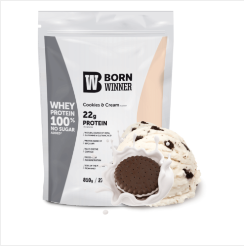 Sachet Born Winner Whey protein powder