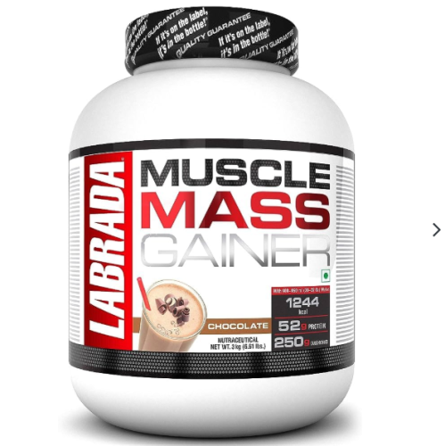 Labrada Muscle Mass Gainer Powder Gain 9 Servings...