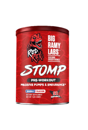 RED REX Big Ramy Labs RED REX Stomp Pre-Workou Ene...