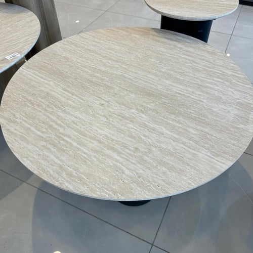 طقم طاولات قهوة مدورة