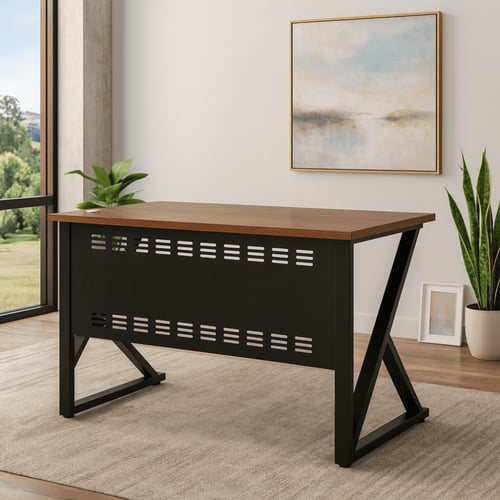 مكتب عملي متعدد الإستخدامات - بدون ادراج (لونين)