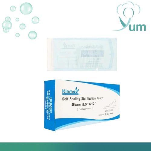 كيس تعقيم مقاس "3.5×6.5" كرتون 20 شدات 2000 قطعة