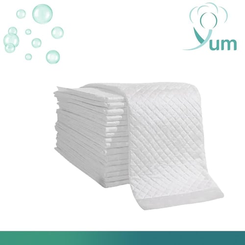 مفرش سرير (أندر باد) ازرق من يم حبة شده 30 حبة