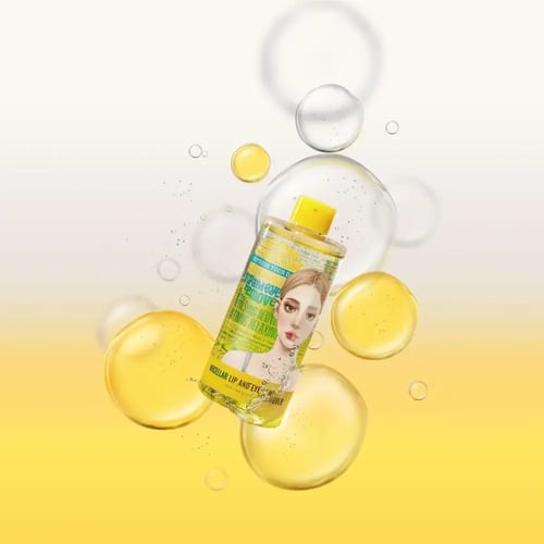 مزيل المكياج ميسيلار للشفاه والعينين وتخفيف التوتر...