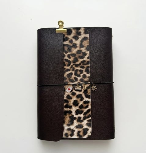 Vintage leather Journal A5