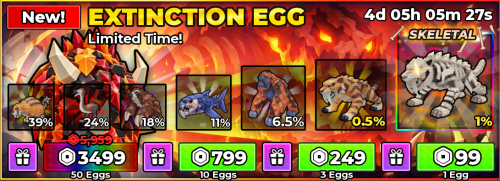 EXTINCTION Egg 3x - ماب سرقة البيض