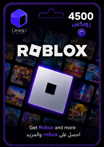 بطاقة Robux 4500