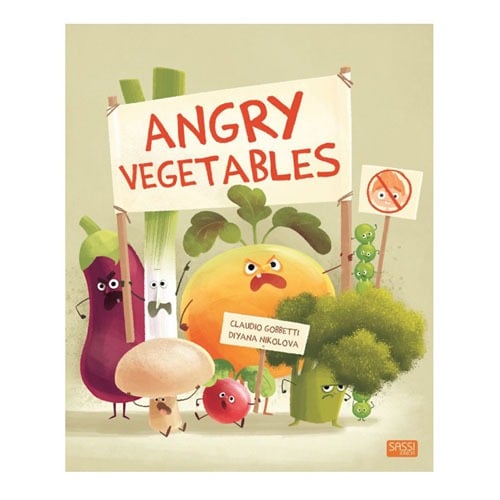 Sassy Angry Vegetables Picture Book - 9788830302303