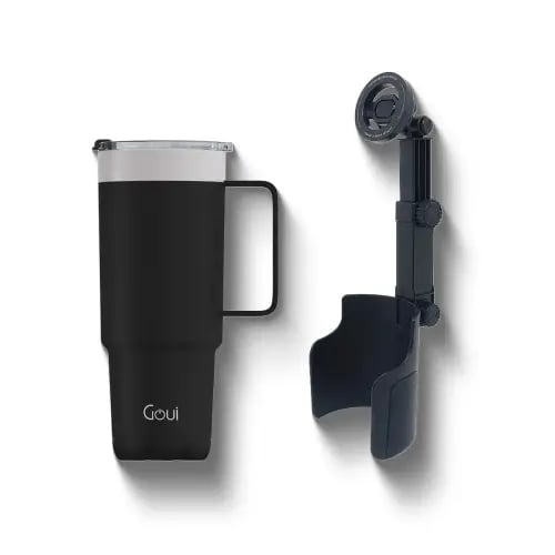 AWEI - (Magnetic Car Cup Holder Phone Mount) + Gou...