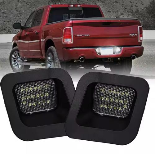 License plate lights Ram