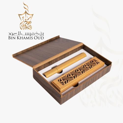 مبخرة أعواد الند المروكي الذكية مع الأعواد والبوكس
