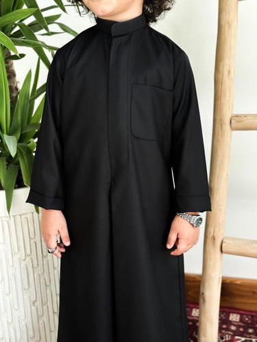 ثوب ولادي - اسود