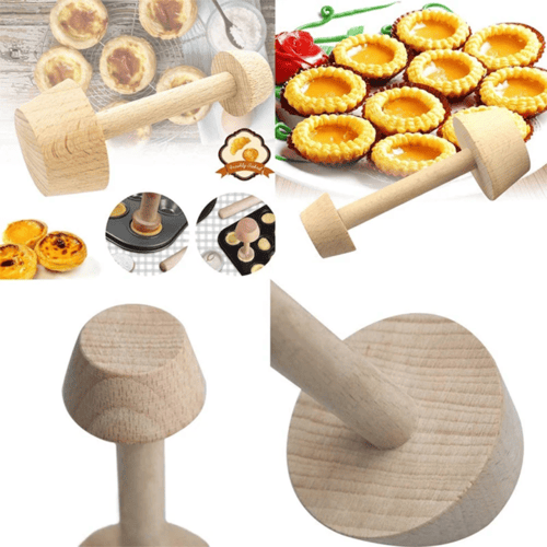 كباية لضغط معمول خشبية صانع المعجنات