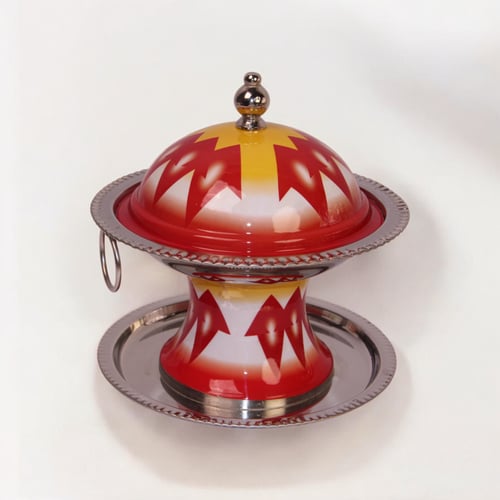 تمرية غضار استيل احمر