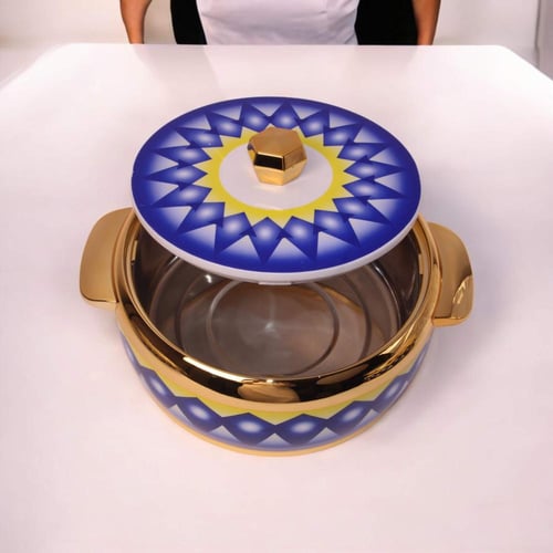 طقم حافظات طعام غضار الازرق