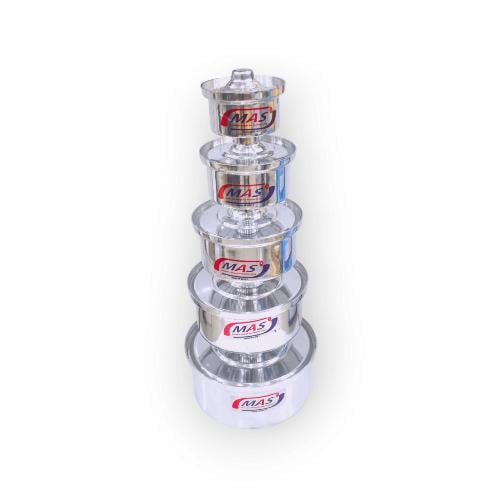 طقم قدور اواني ماس-5قطع